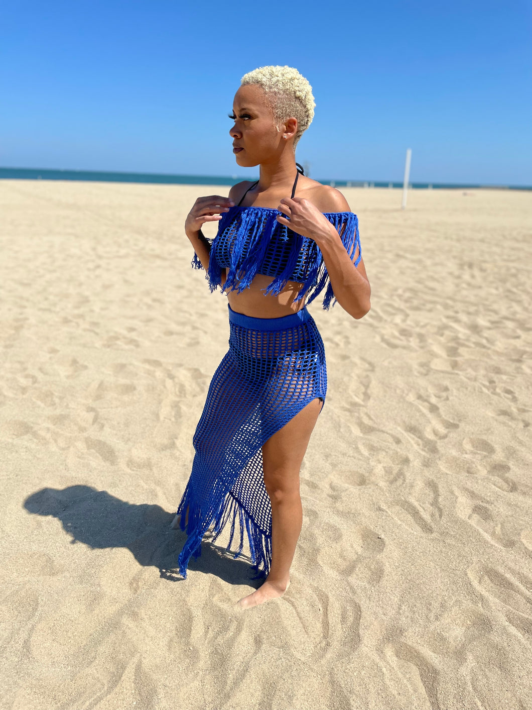 Blue Island 2 Piece Cover Up Set